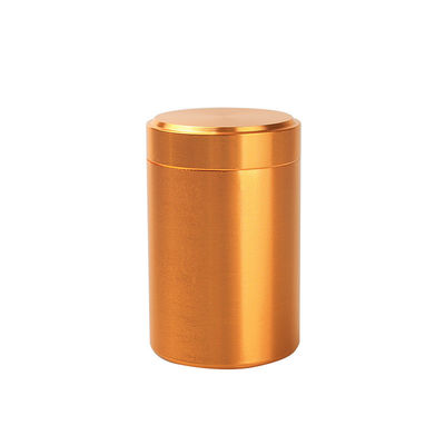 Customized Capacity Metal Aluminum Sealed Tea Can for Mini Tea Leaf Tea Coffee
