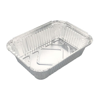 Disposable Pot Heating Evenly Lunch Box Aluminum Foil Container Process Type Pulp Moulding