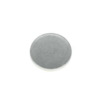 1070 Flat Domed Tumbling and Sandblasting Aluminum Particle with Customized Hole