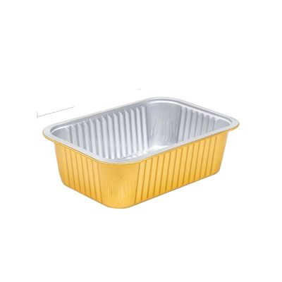 Custom Order Accepted Aluminum Foil Dining Box for 930ML Capacity