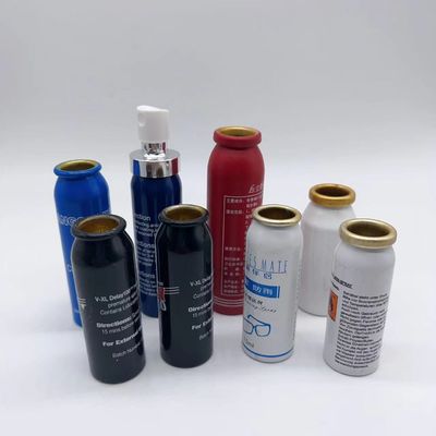 Customized Logo Accepted 20ml Empty Mini Aerosol Can for Packaging and Manufacturing