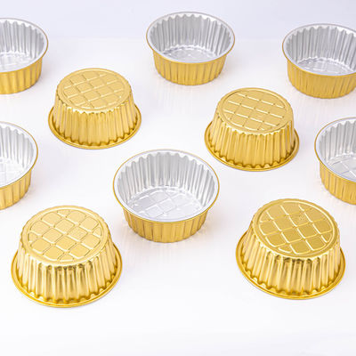 Customized Shapes 600ml Aluminum Foil Cake Pans 10 Pack 20 Pack 50 Pack for Food