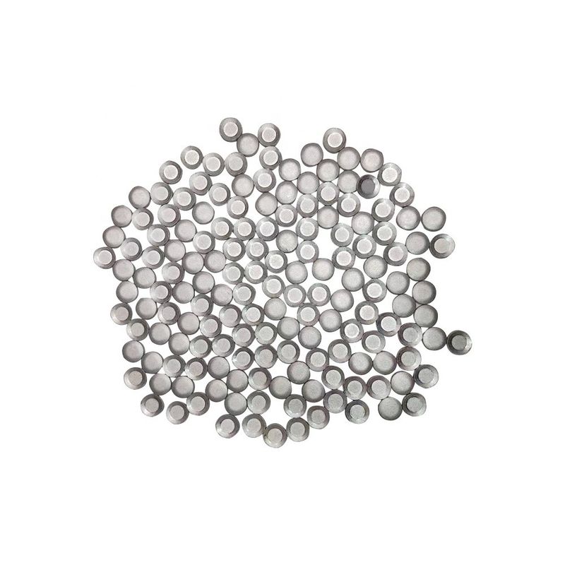 99.7% Purity Delicate Industrial Cutting Aluminium Granules with Hole or without Hole